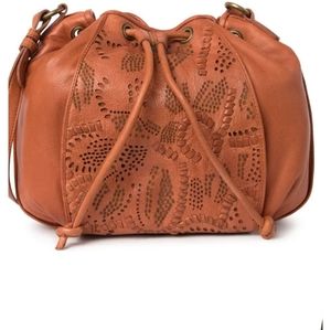 FRYE Vivian Leather Bucket Bag